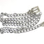 Exaggerated Punk Metal Chain Belt for Women and Men Fashion Accessory