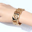 Exaggerated Simple Gold Alloy Chain Bangle for Women