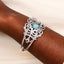 Fairy Geometric Vintage Open Cuff Bangle