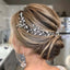 Fairy Geometric Rhinestone Bridal Hair Chain