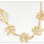 Fairy Leaf Butterfly Alloy Hair Band with Tassel Chain