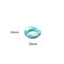 Acrylic Pearl Luster Multicolor Concave Mask & Eyeglass Chain