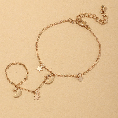 Fashion Alloy Star Chain Women's Bracelet