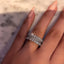 Fashion Rhinestone Zircon Inlaid Copper Ring for Women - Creative Wheel Design