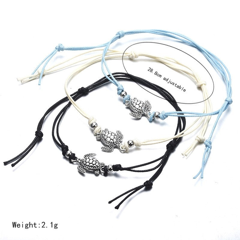 Fashion Alloy Turtle Anklet Bracelet for Women