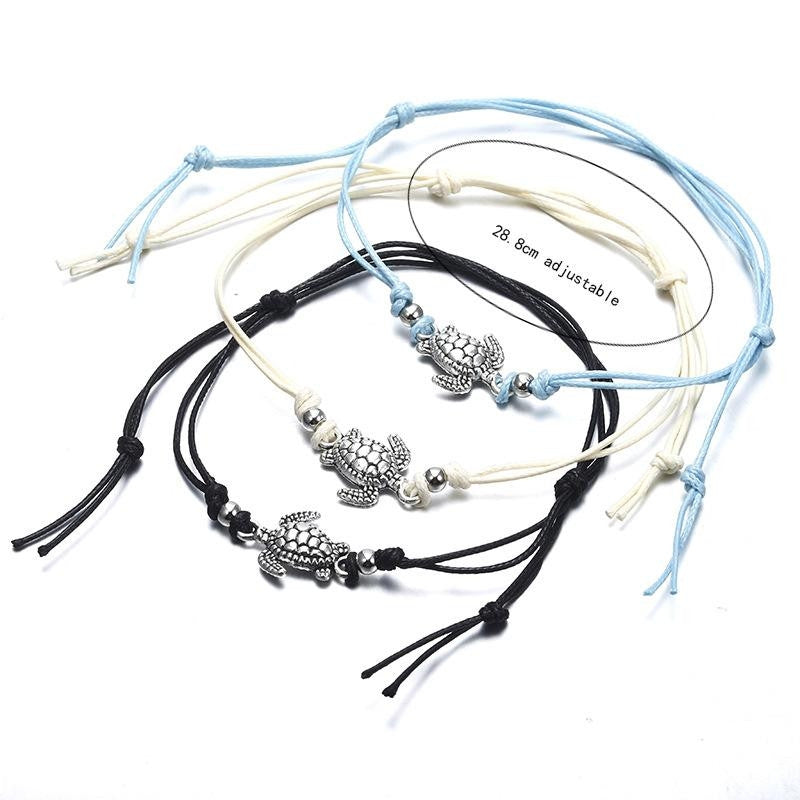 Fashion Alloy Turtle Anklet Bracelet for Women