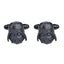 Fashion Animal Smile Face Titanium Steel Cufflinks - Father of the Bride Wedding Edition