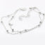 Fashion Double Layer Beaded Chain Women's Anklet