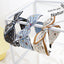 Fashion Print Bow Knot Wide Cloth Headband for Women