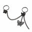 Fashion Adjustable Butterfly Pendant Chain Ring