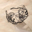 Handcrafted Crystal Beaded Butterfly Hairband for Women