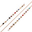 Fashion Colorful Butterfly Glasses Chain in Gold