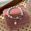 Fashion Crystal Butterfly Opal Beaded Bracelet for Women