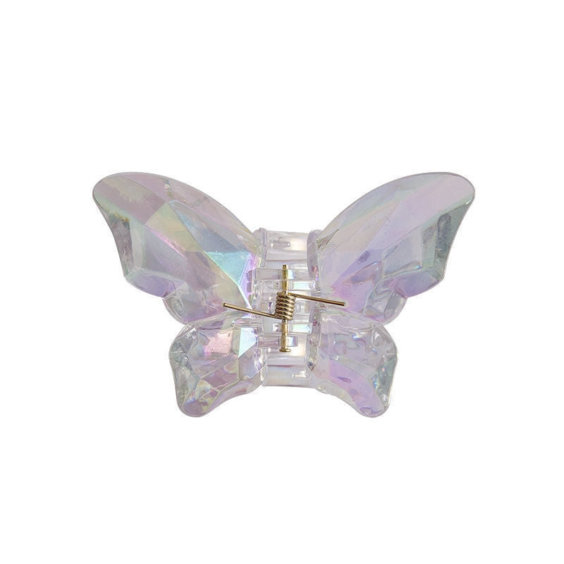 Fashion Crystal Butterfly Hair Claw Clip