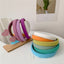 Fashion Candy Color Solid Sponge Wide Headband for Women