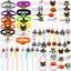 Fashion Halloween Cartoon Epoxy Hair Clips for Kids