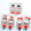 Fashion Christmas Reindeer Tassel Clip-On Earrings for Kids