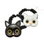 Fashion Acrylic Cat Hair Tie - Cute Cartoon Elastic Hair Band for Girls