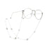 Fashion Beaded Handmade Glasses Chain with Pearl Accents