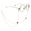 Fashion Chain Blue Eye Beads Handmade Eyeglasses Anti-Lost Chain