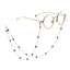 Fashion Chain Blue Eye Beads Handmade Eyeglasses Retainer