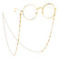 Fashion Chain Gold Cross Glasses Holder Necklace