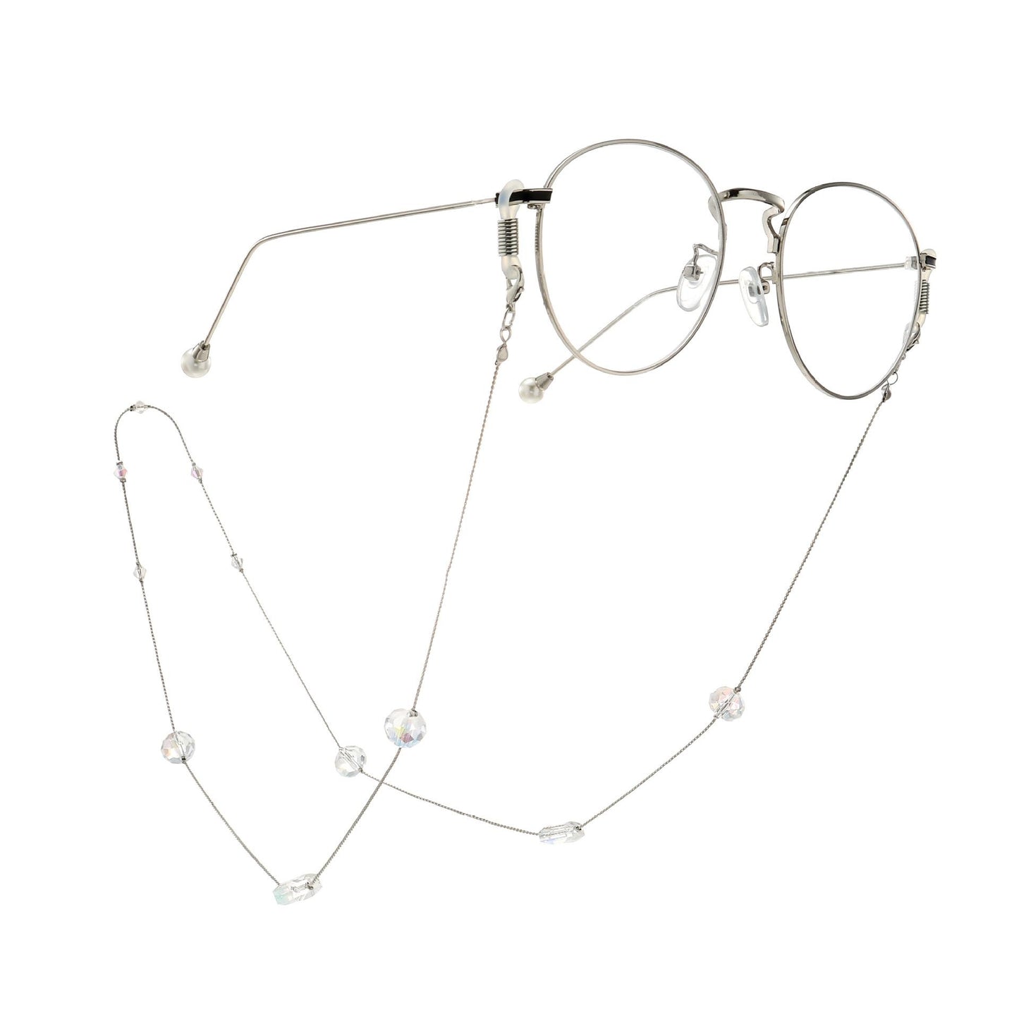 Fashion Crystal Beaded Handmade Eyeglass Chain Alloy Nhbc137167