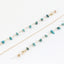 Fashion Chain Natural Turquoise Beads Handmade Eyeglasses Retainer