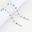 Fashion Chain Natural Turquoise Beads Handmade Eyeglasses Retainer