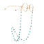 Fashion Chain Natural Turquoise Beads Handmade Eyeglasses Holder Chain