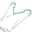 Fashion Chain Natural Turquoise Beads Handmade Glasses Holder Anti-Lost Lanyard