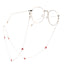 Fashion Chain Red Eye Beads Turkish Handmade Eyeglasses Anti-Lost Chain