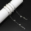 Fashion Silver Pearl Shell Glasses Chain Anti-Lost Eyewear Accessory