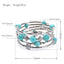 Fashion Multilayer Natural Stone Beaded Bracelet for Women