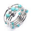 Fashion Multilayer Natural Stone Beaded Bracelet for Women