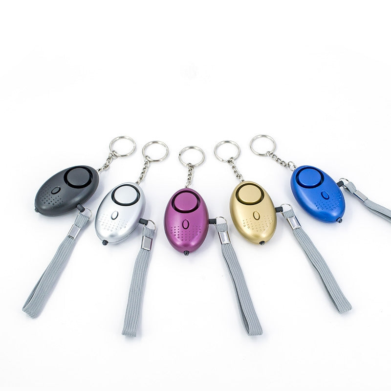 Fashion Color Block Oval Personal Safety Alarm Device