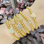 Fashion Zircon Heart & Gold Bead Copper Bracelet