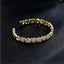 18K Gold Plated Heart-Shaped Bracelet with Micro-Inlaid Zircon