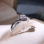 Fashion Creative Twist Inlaid Zircon Copper Ring for Women - Engagement Style