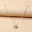 Fashion Zircon Crown Pendant Necklace for Women