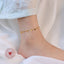 Fashion Disc Tassel Stainless Steel Anklet 18k Gold Beach Leg Chain Jewelry