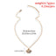 Fashion Devil's Eye Zircon Crystal Pendant Necklace for Women