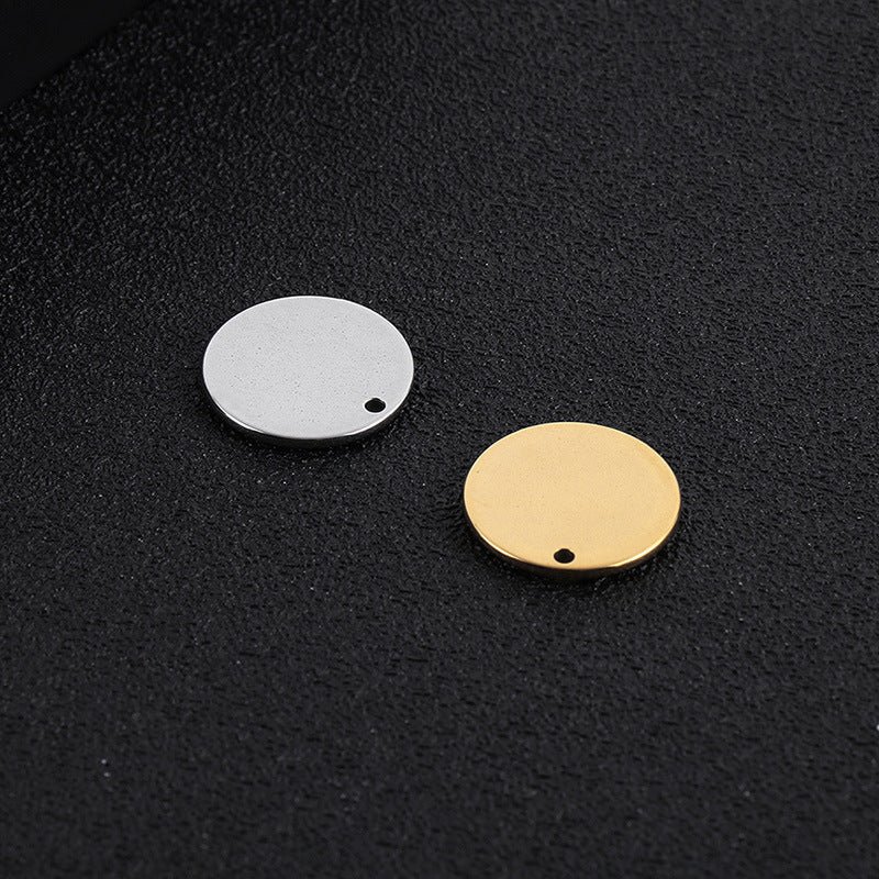 "Stainless Steel Geometric Eye of God Pendant for DIY Jewelry Making"