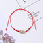 Colorful Fish Crystal Alloy Knitted Women's Bracelet