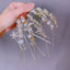 Elegant Rhinestone and Pearl Embellished Hairband