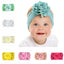 Floral Nylon Baby Headband with Ruffle Flower Design