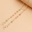 Fashion Colorful Flower Eyeglasses and Mask Chain for Women