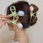 Fashion Tulip Metal Hair Claw Clip - Handmade Large Hair Accessory for Women