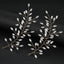 Fashion Diamond Leaf Hairpin Set - Full Drill Hair Accessories (2 Pieces)