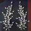 Fashion Diamond Leaf Hairpin Set - Full Drill Hair Accessories (2 Pieces)